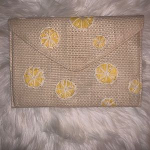 Mango envelope clutch